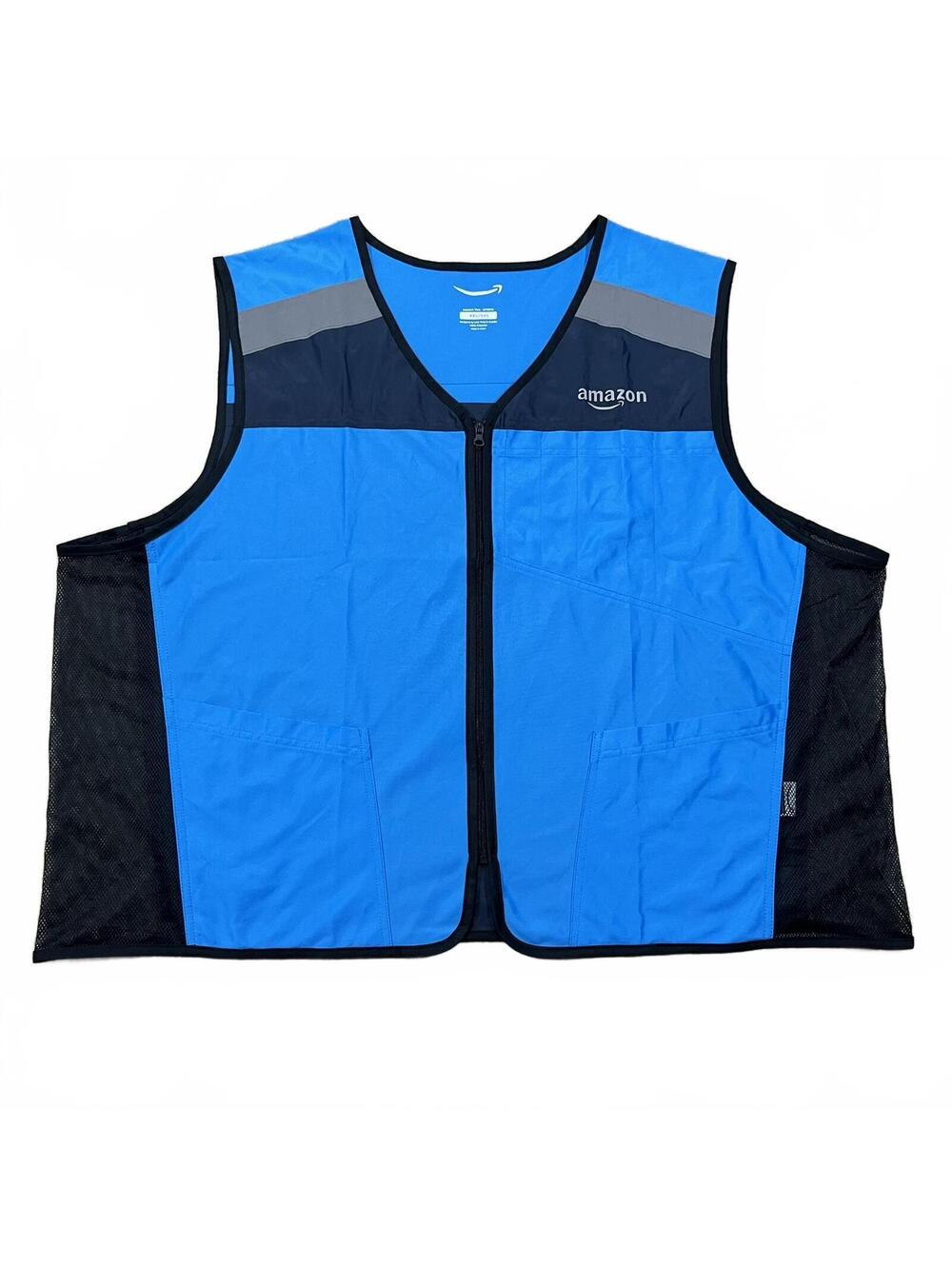 Amazon Prime Delivery Blue Vest Size 4XL/5XL